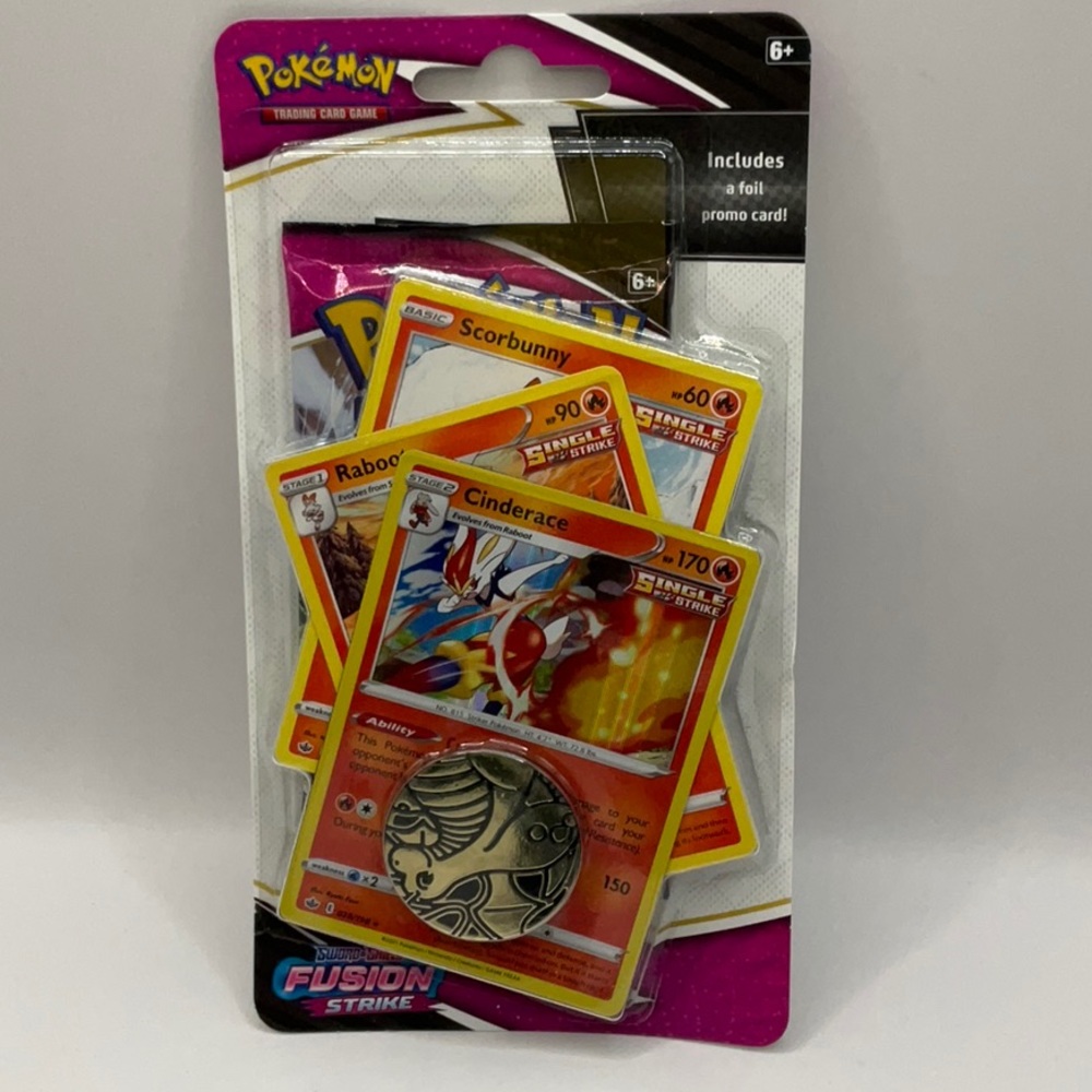 Pokemon TCG - Sword & Shield Fusion Strike Premium Checklane Blister - NEW